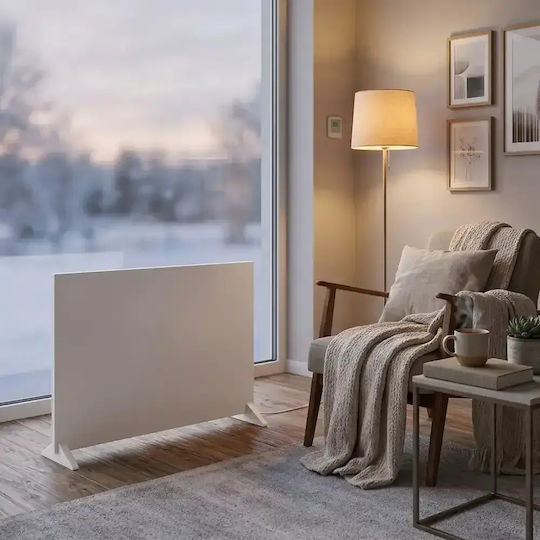 Eurom Convector de Perete 800W cu WiFi 100x63cm Alb