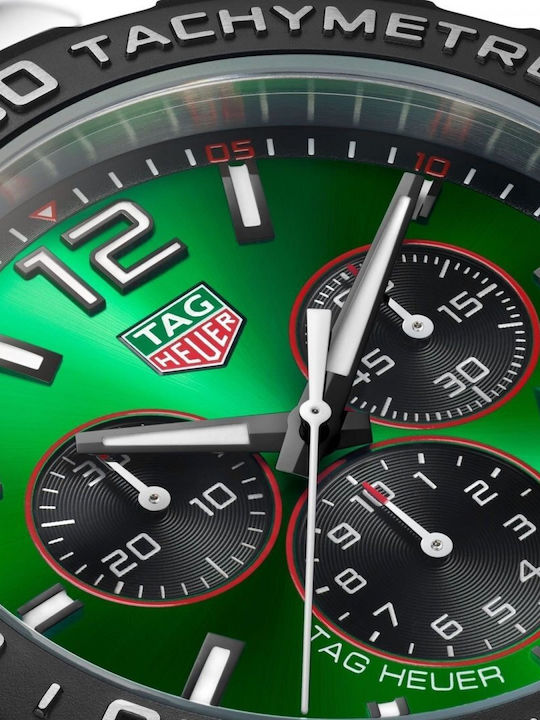 Formula 1 Мъжки часовник 43 mm Хронограф на батерия със Сребриста стоманена верижка