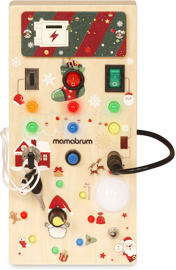 Holzspielzeug-Controller mit Licht für Kinder ab 36 Monaten