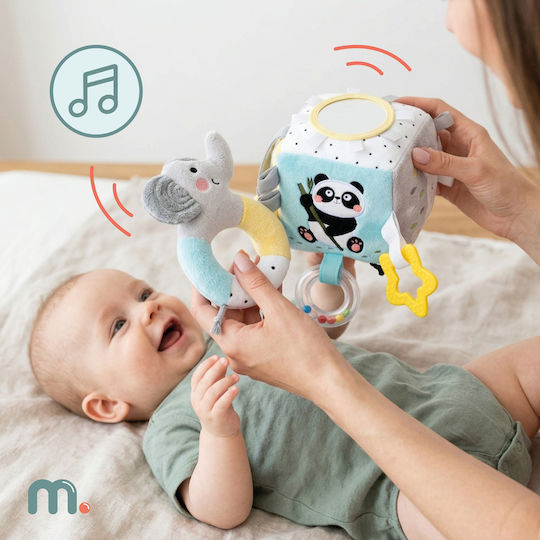 Sensorisches Holzspielzeug mit Geräuschen für Babys ab 9 Monaten