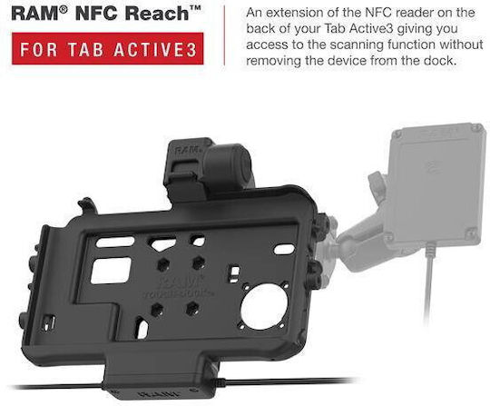 RAM Mounts RAM USB-C Low-Profile-Dock + USB-C-USB-A-Datenkabel Tab Active5 3