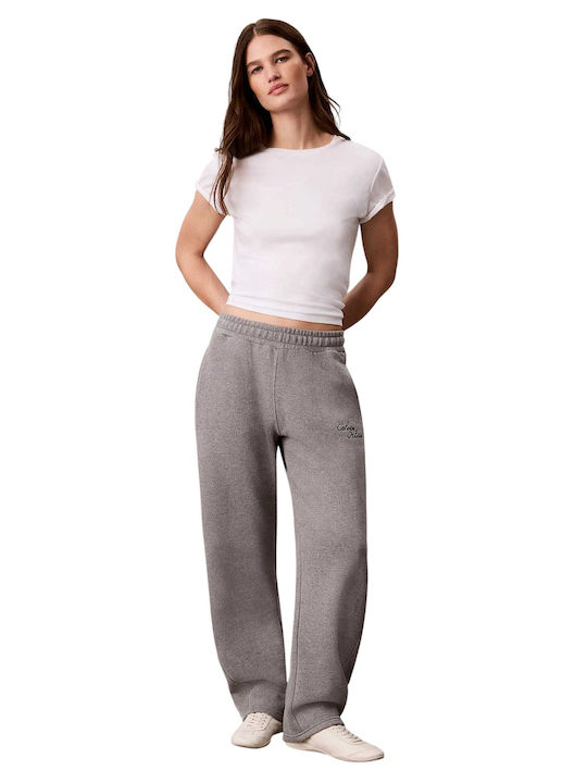 Παντελόνι Φόρμας Καμπάνα Fleece Grey