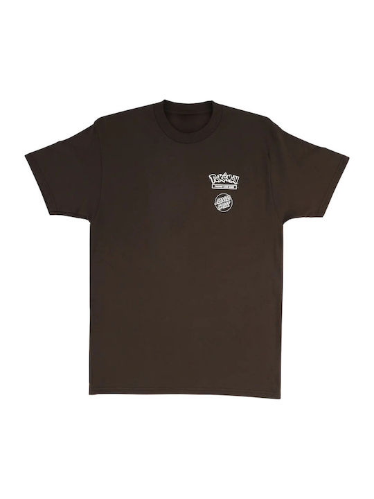 Santa Cruz Pokémon Power Dot S/s Heavyweight T-shirt Brown Santa Cruz Pokémon Power Dot S/s Heavyweight T-shirt Brown