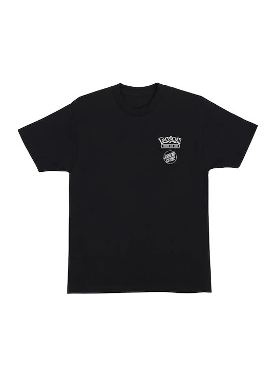 Santa Cruz Pokémon Power Dot S/s Heavyweight T-shirt Black