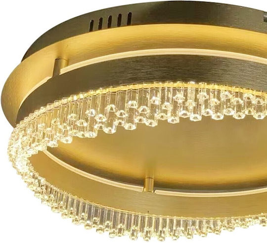 Eko Light 43 cm Gold Ceiling Light with Integrated LED