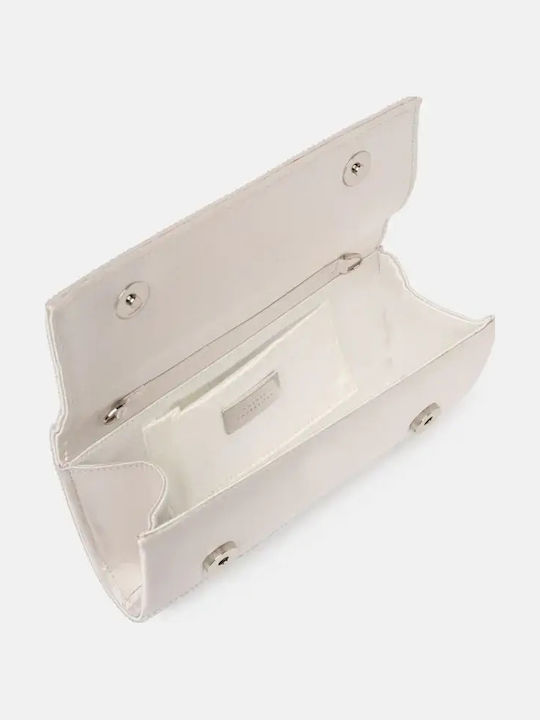 Haitch Damen-Clutch Silber