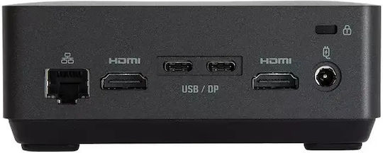 Brix GB-BRi7H-1355 Мини Компютър (Core i7-1355U/16GB DDR4/500GB SSD/Windows 11 Pro)