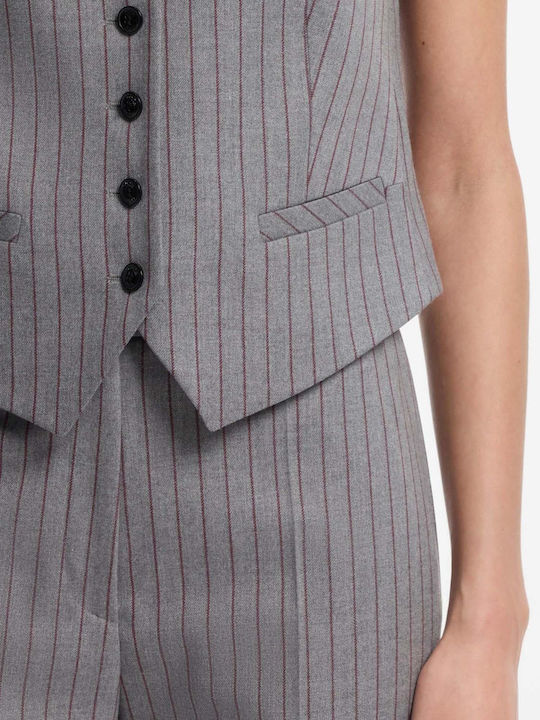 Women's Grey Vest