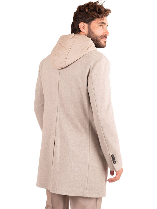 Herrenmantel Beige