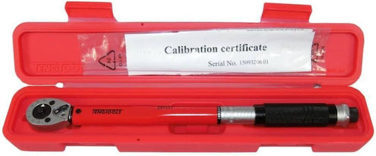 Teng Tools Elektronischer Drehmomentschlüssel Antriebsgröße 3/8" Römers 19-110 Nm mit Gesamtlänge 36,8 cm