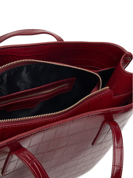 Γυναικεία Shopper Τσάντα Burgundy