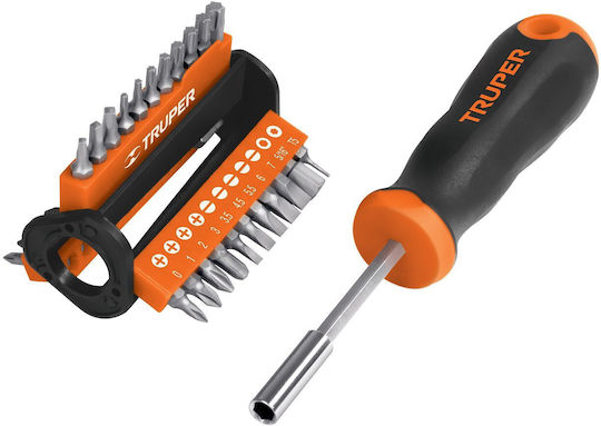 33 Pcs Screwdriver Bit Set Truper