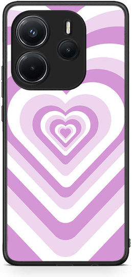 Lilac Hearts Xiaomi Redmi Note 14 4g Θήκη