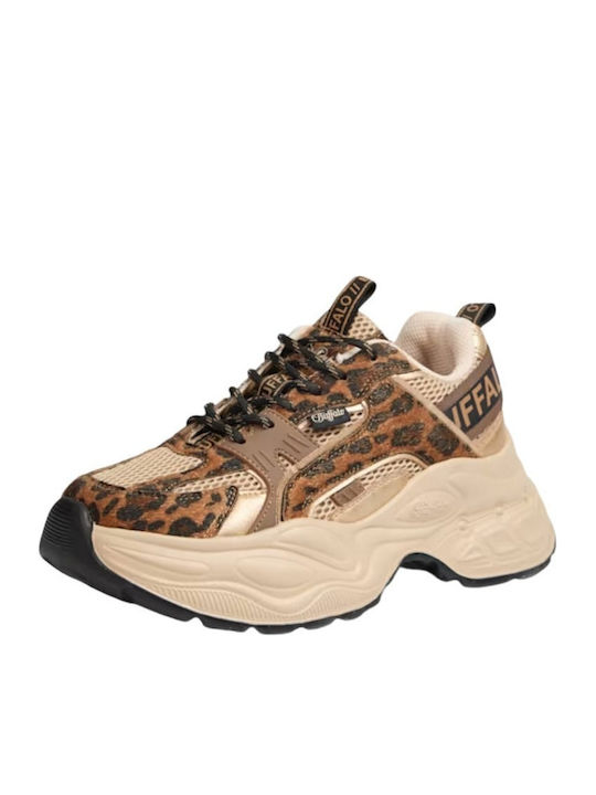 Buffalo Yuno Damen Sneakers Beige
