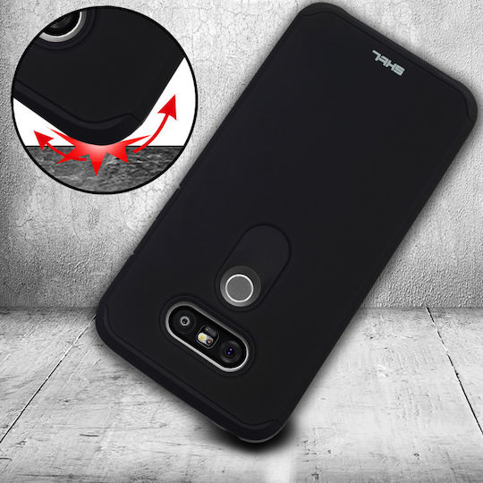Shieldtail Umschlag Rückseite Kunststoff Schwarz (LG G5)