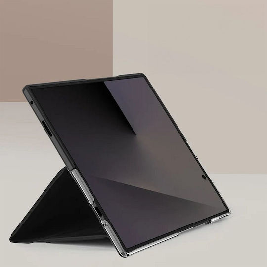 Dux Ducis Bril Back Cover aus Leder Schwarz (Galaxy Z Fold8 Ultra)