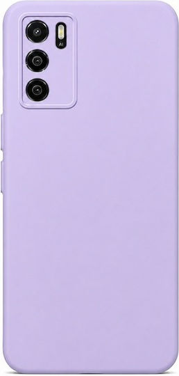 Back Cover Σιλικόνης Λιλά (Oppo A16s)