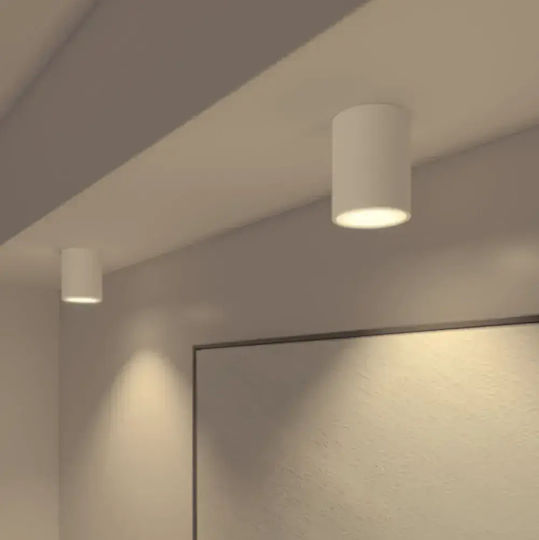 Calex Единично LED RGB Спот в Бял Цвят