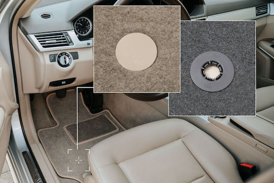 Front Auto Fußmatten Renault Espace Vi E-tech Hev 7-Sitzer 2023 Beige