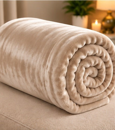 Decotelia Double Blanket 220x240cm Greige