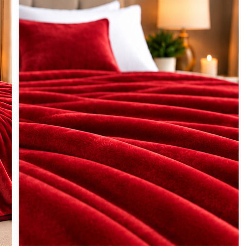 Decotelia Super Double 220x240cm Fire Red Decotelia Super Double 220x240cm Fire Red