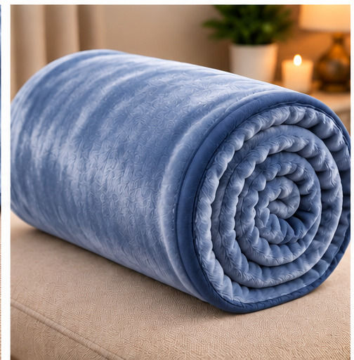 Decotelia Double Blanket 220x240 cm Blue