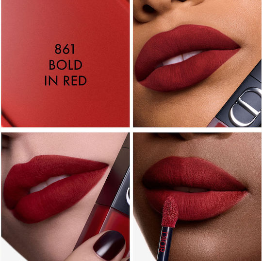 Rouge  On Stage Ink Lippenfarbe Matt 861 Bold In Red 6 ml