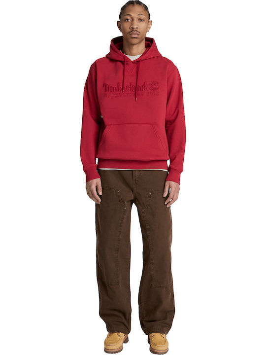 1973 Red Hooded Sweatshirt