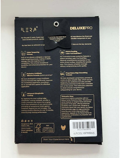 iLera Gehärtetes Glas (iPhone 16 Pro Max)