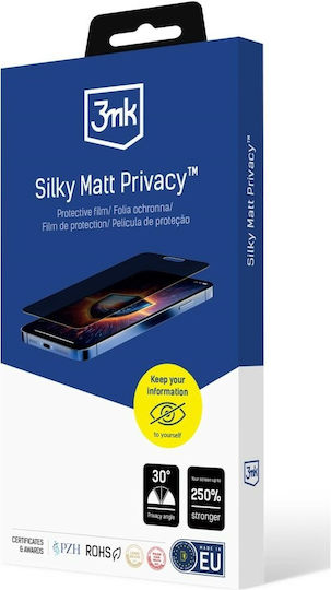 3MK Privacy Ματ Screen Protector (Apple Iphone 18 Pro Max)