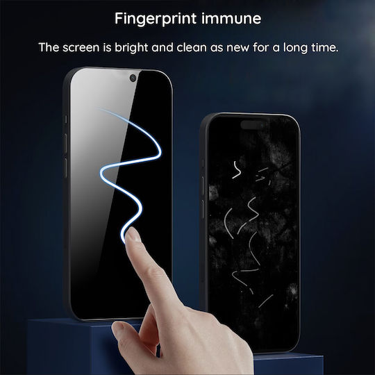 Techsuit Full Glue Privacy Tempered Glass Μαύρο (Galaxy A25 5G)