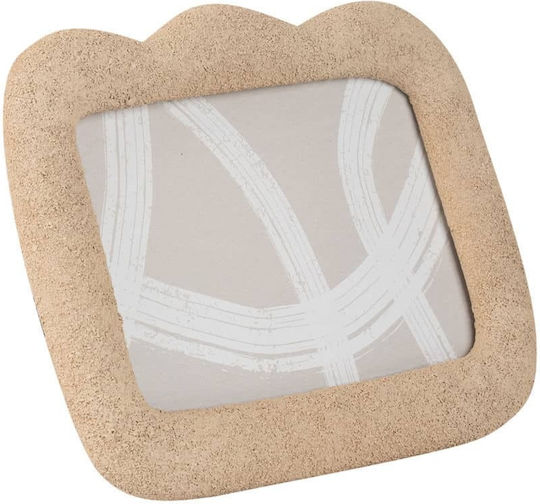 Estia Plastic Photo Frame with Ecru Border Estia Plastic Photo Frame with Ecru Border