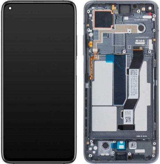 Screen with Touch Mechanism and Frame for Mi 10T / 10T Pro (Black)