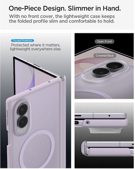 Spigen Airskin Zero MagSafe Galaxy Z Fold 8 in Frost Lavender 8800337255294
