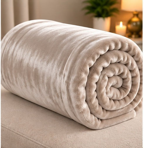Decotelia Double Blanket 220x240cm Grey-Greige