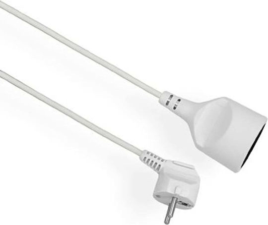 Elgotech Extension Cable Cord 2m White