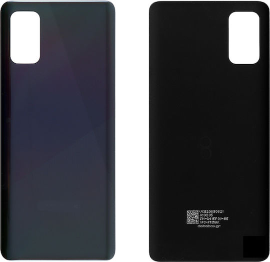 Capac Baterie Negru pentru Galaxy A41