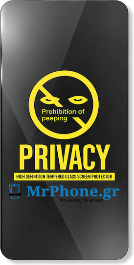 Προστασία Οθόνης Xiaomi Poco X8 Pro 5g Privacy Full Face Tempered Glass 9h