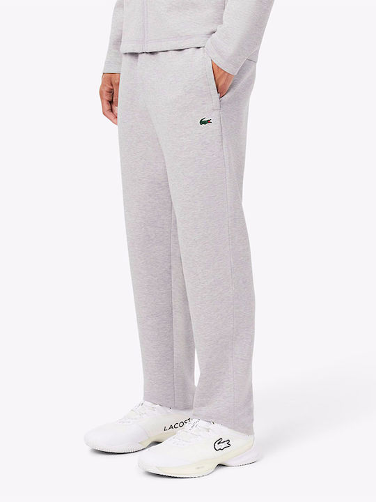 Lacoste Сиво долнище на анцуг Lightgray