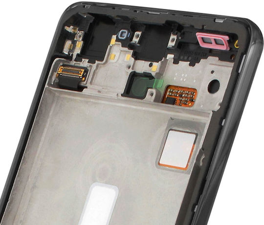 Ersatzbildschirm mit Touch-Mechanismus und Rahmen für  A528B Galaxy A52s 5G Schwarz