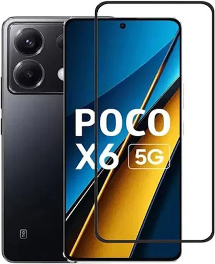 Connect Me 2.5D Закалено стъкло (Redmi Note 13 Pro 5G / Poco X6)