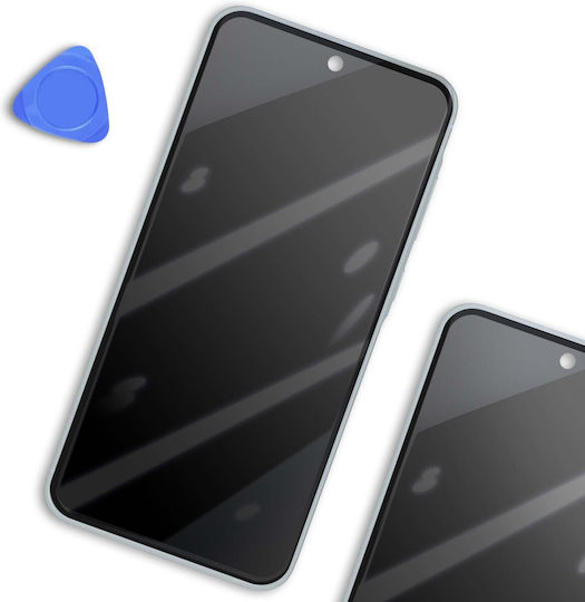 Οθόνη mit Touch-Mechanismus für  Galaxy A55 5G (Blau)