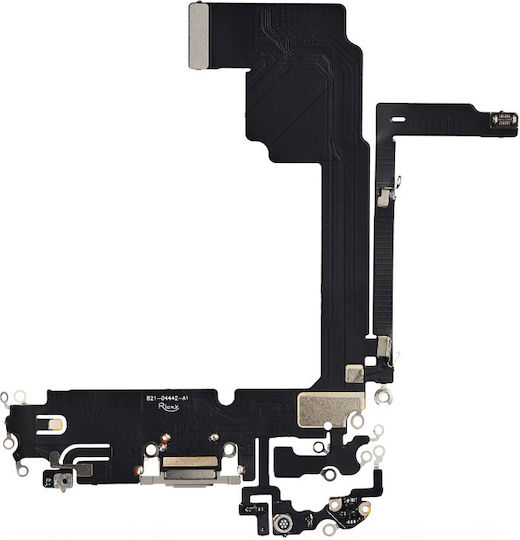 Apple iPhone 15 Pro Max Лентов Кабел За Зареждащ Порт Натурален Титан OEM