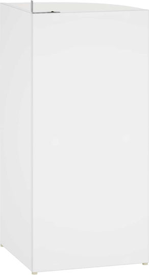 Corner Bookcase White 41.5x41.5x72 cm