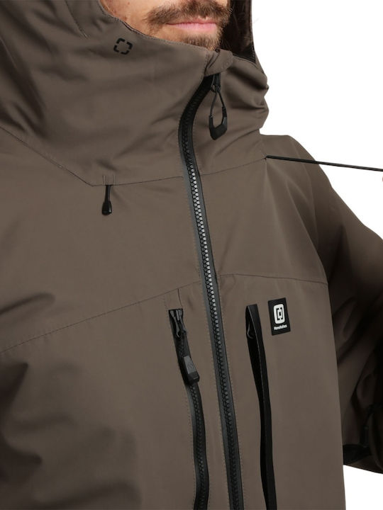 Horsefeathers Pearl OM326I Geacă Bărbătească de Schi & Snowboard Kaki