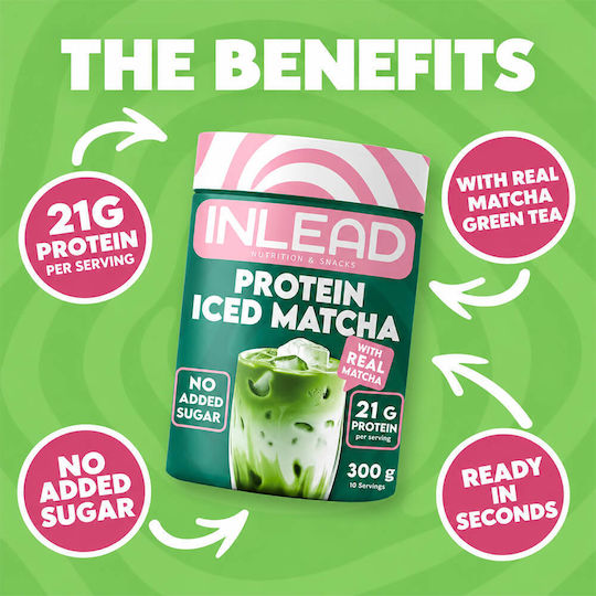 Protein Iced Matcha Whey Protein 300gr