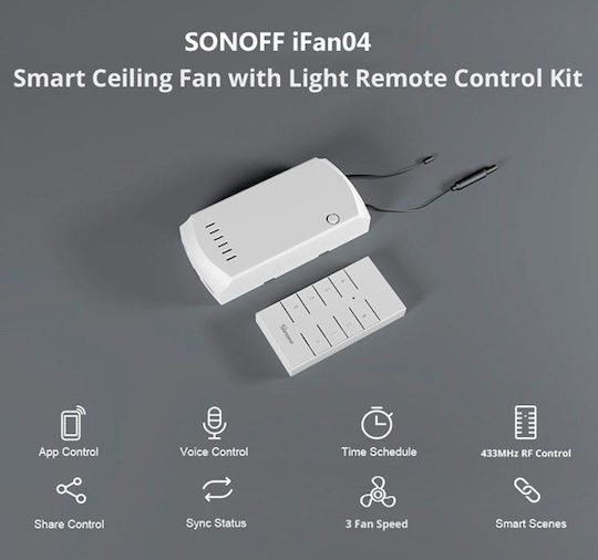Sonoff Smart Switch Wi-Fi & RF with Remote Control