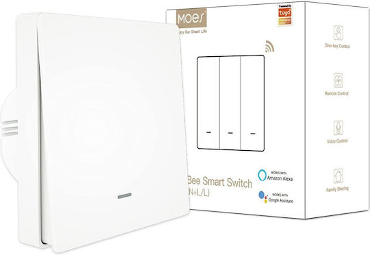 MOES Intermediate Switch ZigBee 1 Channel 10A With Neutral
