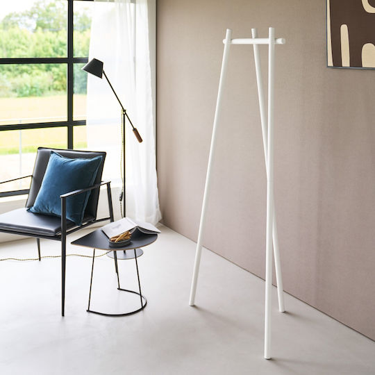 Yamazaki Καλόγερος Μεταλλικός Λευκός 65x43x153.5cm