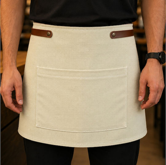 Doxx Amsterdam Chef Waist Apron Beige